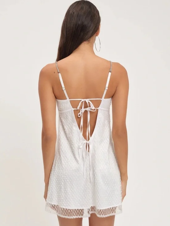 For Love and Lemons Glitter Slip Dress - Picture 6 of 6
